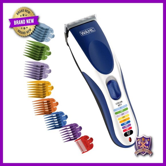 Other - Cordless Hair Clipper & Trimmer Set Rechargeable Easy Color-Coded Guide Combs